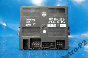 VW T6 MULTIVAN 2016 год. БЛОК УПРАВЛЕНИЯ ДВЕРИ 7E0959243D