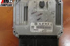 VW TIGUAN БЛОК УПРАВЛЕНИЯ  0281017947   03L907309AD