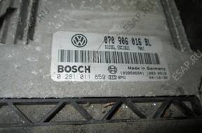 vw Touareg 2005 год 2,5 БЛОК УПРАВЛЕНИЯ 0281011859 070906016BL