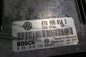 VW TOUAREG 5.0 TDI 070906016D БЛОК УПРАВЛЕНИЯ ДВИГАТЕЛЕМ