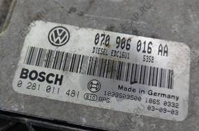 VW TOUAREG 7L 5.0 TDI V10 БЛОК УПРАВЛЕНИЯ ДВИГАТЕЛЕМ