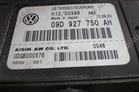 VW TOUAREG БЛОК УПРАВЛЕНИЯ КПП BIEGW 09D927750AH