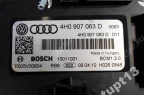 VW TOUAREG БЛОК УПРАВЛЕНИЯ МОДУЛЬ KOMFORTU 4H0907063D