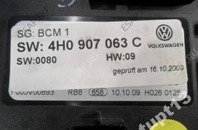 VW TOUAREG БЛОК УПРАВЛЕНИЯ МОДУЛЬ MOCY 4H0907063C