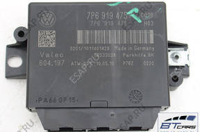 VW TOUAREG БЛОК УПРАВЛЕНИЯ МОДУЛЬ ПАРКОВКИ 7P6919475 7P