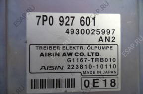 VW Touareg БЛОК УПРАВЛЕНИЯ ПОДВЕСКИ pompy 7P0927601