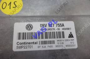 VW TOUAREG БЛОК УПРАВЛЕНИЯ REDUKTORA 0BV927755A