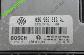 VW TOURAN 2.0 TDI 2003 год. БЛОК УПРАВЛЕНИЯ