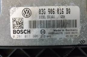 VW TOURAN 2.0 TDI BKD БЛОК УПРАВЛЕНИЯ ДВИГАТЕЛЕМ