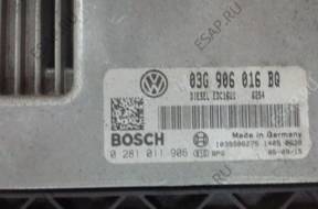 VW TOURAN БЛОК УПРАВЛЕНИЯ 03G906016BQ
