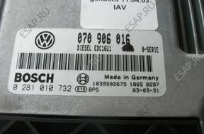VW TRANSPORTER T5 2.5 TDI БЛОК УПРАВЛЕНИЯ 070906016