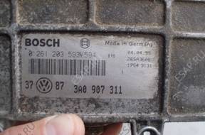 VW VENTO 1.8  БЛОК УПРАВЛЕНИЯ 3A0907311
