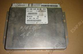W168 A-KLASA БЛОК УПРАВЛЕНИЯ ESP  0265109431 0265453632