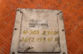 W203 W 203 2,7 CDI БЛОК УПРАВЛЕНИЯ 6121531079 0281010531