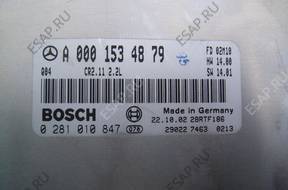 W210 2.2 CDI БЛОК УПРАВЛЕНИЯ ДВИГАТЕЛЕМ A000 153 48 79