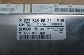 W210 E420   БЛОК УПРАВЛЕНИЯ 0225456632 mercedes 4,2 8V