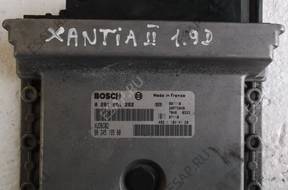 Xantia 1.9TD БЛОК УПРАВЛЕНИЯ 0281001262 9624519580