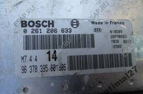 XSARA PICASSO 1,6 БЛОК УПРАВЛЕНИЯ ДВИГАТЕЛЕМ 0261206633