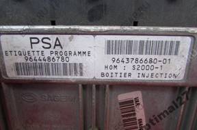 XSARA PICASSO 1,8 БЛОК УПРАВЛЕНИЯ ДВИГАТЕЛЕМ 9644486780
