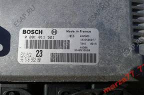 XSARA PICASSO  БЛОКИ УПРАВЛЕНИЯ 2,0 HDI 90 KM BOSCH ключ