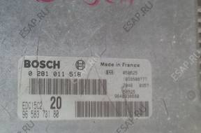XSARA PICASSO  БЛОКИ УПРАВЛЕНИЯ 2,0 HDI 90 KM BOSCH ключ