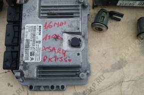 XSARA PICASSO БЛОКИ УПРАВЛЕНИЯ КОМПЛЕКТ КЛЮЧ 1,6 HDI 110