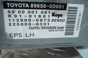 YARIS 1.3 VVTI 2008 БЛОК УПРАВЛЕНИЯ 89650-OD091