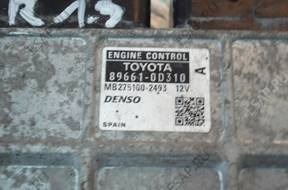YARIS 1.3 VVTI 2008 БЛОК УПРАВЛЕНИЯ ДВИГАТЕЛЕМ