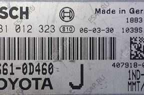 YARIS 89661-0D460 0281012323 1.4D MMT