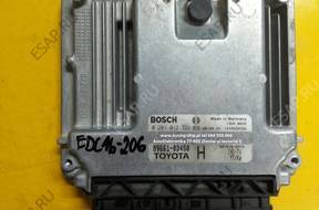 YARIS AURIS 0281012322 89661-0D450 EDC16-206 DOPIS