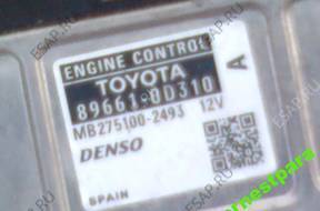 Yaris БЛОК УПРАВЛЕНИЯ БЛОКИ УПРАВЛЕНИЯ 1.3 1,3 2007- 89661-0D310