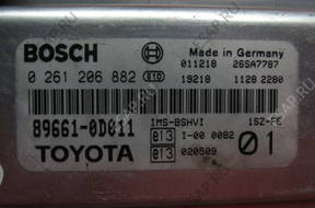 YARIS I 1.0 БЛОК УПРАВЛЕНИЯ 0261206882 89661-0D011
