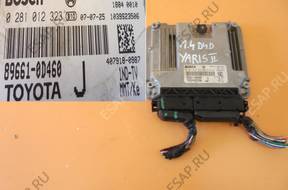 YARIS II 1.4 D4D БЛОК УПРАВЛЕНИЯ ДВИГАТЕЛЕМ 0281012323