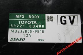 YARIS III HYBRID БЛОК УПРАВЛЕНИЯ БЛОК BSI 89221-0D400