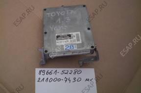 YARIS VERSO 1.3 БЛОК УПРАВЛЕНИЯ 89661-52280 211000-7430