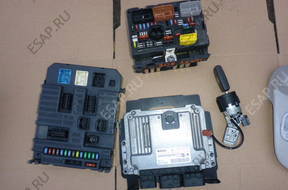 ЗАМОК ЗАЖИГАНИЯ КЛЮЧ BSI BSM БЛОК УПРАВЛЕНИЯ PEUGEOT 308 07-