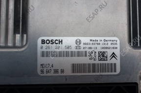 ЗАМОК ЗАЖИГАНИЯ КЛЮЧ BSI BSM БЛОК УПРАВЛЕНИЯ PEUGEOT 308 07-