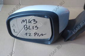 зеркало боковое FORD FOCUS MK3  ЛЕВОЕ 12 PIN BLIS CAN