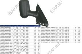 зеркало боковое  FORD TRANSIT 06- ПРАВОЕ   ЭЛЕКТРИЧЕСКОЕ