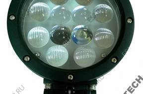 зеркало боковое HALOGEN REFLEKTOR DROGOWY LAMPA LED 60W 12-48V 7''