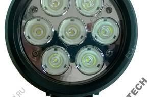 зеркало боковое HALOGEN REFLEKTOR DROGOWY LAMPA LED 70W 9-60V  6''