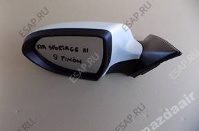 зеркало боковое KIA SPORTAGE III  ЛЕВОЕ 9 PIN