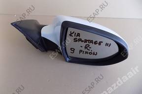 зеркало боковое KIA SPORTAGE III  ПРАВОЕ 9 PIN