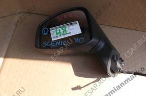 зеркало боковое  ЛЕВОЕ Renault Scenic III 10-  10PIN