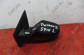 зеркало боковое  ЛЕВОЕ Renault Twingo II 5PIN