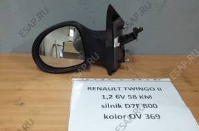 зеркало боковое  ЛЕВОЕ TWINGO II 2007-2011 1,2 58KM OV396