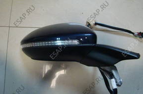 зеркало боковое ПРАВОЕ  VW GOLF 7 LH5X 13PIN  PODŚW
