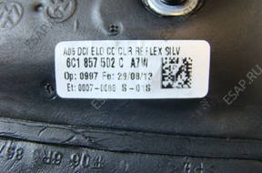 зеркало боковое ПРАВОЕ  VW POLO 6C0 6R0 LA7W