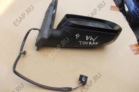 зеркало боковое  ПРАВОЕ VW TOURAN 03-  6PIN