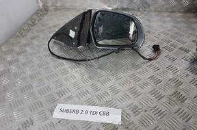 зеркало боковое Skoda SuperB II  ПРАВОЕ 9 PIN ЭЛЕКТРИЧЕСКОЕ